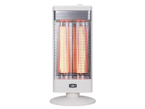Aladdin AEH-G1000B-W (ホワイト) 遠赤グラファイトヒーター 1000W 自動首振り:eONE