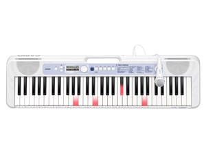CASIO LK-350 ホワイト 光ナビゲーションキーボード 61鍵盤