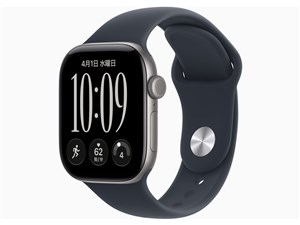 Apple Watch Series 12 GPSモデル 42mm MJE74X/A [スペースグレイ・ネイビー･･･