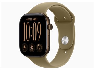 Apple Watch Series 12 GPSモデル 46mm MJEQ4X/A [ダークブロンズ・オリーブ･･･