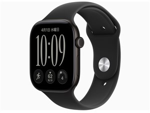 Apple Watch Series 12 GPSモデル 46mm MJEK4X/A [ブラック・ブラックスポー･･･