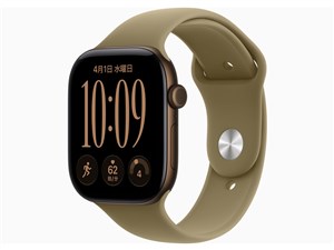 Apple Watch Series 12 GPSモデル 46mm MJEU4X/A [ダークブロンズ・オリーブ･･･