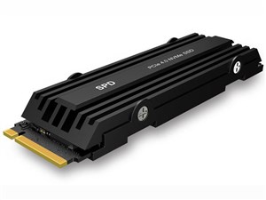 SPD SSD 1TB M.2 2280 PCIe Gen4x4 NVMe 3D NAND ヒートシンク搭載 PS5動作確･･･