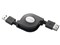 ELECOM USB3-RLEA07BK ブラック [巻き取りUSB3.0延長ケーブル（A-A） 0.7m] 商品画像1：XPRICE