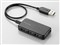 ELECOM U2HS-A402BBK [USB2.0ハブ(Windowsタブレット向け)] 商品画像1：XPRICE