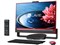 LAVIE Desk All-in-one DA770/BAR PC-DA770BAR [クランベリーレッド]　通常配送商品 商品画像1：バリューショッピングPLUS