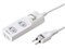 TAP-TSH32SWN (ホワイト) 火災予防安全タップ (2P・3個口・2m) 商品画像1：eONE