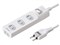 TAP-TSH42SWN (ホワイト) 火災予防安全タップ (2P・4個口・2m) 商品画像1：eONE