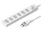 TAP-TSH62SWN (ホワイト) 火災予防安全タップ (2P・6個口・2m) 商品画像1：eONE