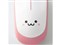 エレコム ワイヤレスマウス 3ボタン 静音 省電力 電池長持ち 赤外線LED 2.4GHz 無線 ホワイト/ピンク(白/ピンク/顔) M-IR07DRPN 商品画像2：リコメン堂