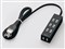 ELECOM T-NFL01-2410BK ブラック flecc barra [シャッタータップ (2ピン式・4個口・1.0m)] 商品画像1：XPRICE