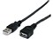 3m ブラックUSB2.0延長ケーブル USB A オス-USB A メス USBEXTAA10BK 商品画像1：123market