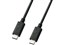 KU-CC10 (ブラック) USB Type-CのUSB2.0ケーブル USB認証取得品 1m 商品画像1：eONE