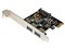 SuperSpeed USB 3.0 2ポート増設PCI Expressインターフェースカード 2x USB 3.0 5Gbps 拡張用PCIe x1 接続ボード SATA電源端子(15ピン)付き PEXUSB3S23 商品画像1：123market