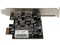 SuperSpeed USB 3.0 2ポート増設PCI Expressインターフェースカード UASP対応 2x USB 3.0 5Gbps 拡張用PCIe x1 接続ボード ペリフェラル電源端子(4ピン)付き PEXUSB3S25 商品画像2：123market