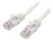 1m カテゴリー5e LANケーブル ホワイト RJ45コネクタ(ツメ折れ防止カバー付き) イーサネット対応Cat5e UTPケーブル 45PAT1MWH 商品画像1：123market