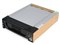 5.25インチベイ内蔵型3.5インチSATA HDD用ハードディスクケース アルミ製ブラック 5.25インチ ハードディスク・リムーバブルケース DRW150SATBK 商品画像1：123market