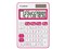 キヤノン カラフル電卓 ミニ卓上 LS-105WUC ピンク 商品画像1：リコメン堂