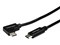 L型USB-Cケーブル 1m USB Type-C(オス/ストレート) - USB Type-C(オス/L型) 逆差し可能 USB 2.0準拠 USB2CC1MR 商品画像1：123market