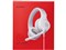 エレコム ゲーミングヘッドセット 両耳オーバーヘッド 4極ミニプラグ 50mmドライバ コントローラ付属 ホワイト HS-G01WH 商品画像3：リコメン堂
