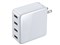 サンワサプライ ACA-IP54W USB充電器 4ポート 合計6A ホワイト 商品画像1：リコメン堂