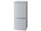 シャープSHARP冷蔵庫一人暮らし137L幅48.0cmつけかえどっちもドア2ドアシルバーSJ-D14E-S 商品画像2：GBFT Online
