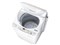 シャープSHARP全自動洗濯機一人暮らし幅56.5cm6kgステンレス穴なし槽ホワイト系ES-GE6C-W 商品画像3：GBFT Online