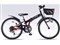  MYPALLAS M-822F-BK (ブラック） 折畳ジュニアMTB 22インチシマノ６段変速 CIデッキ付 商品画像1：eONE