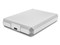 エレコム　ELECOM LaCie ラシー 外付けHDD USB-C接続 Mobile Drive ムーン･シルバー [4TB /ポータブル型] STHG4000400 商品画像1：T-PAL SHOP