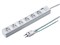 TAP-SH3625MG 3P・6個口オートシャッター付き電源タップ (マグネット付き・2.5m) 商品画像1：eONE