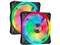 QL140 RGB Dual Fan Kit (CO-9050100-WW) 商品画像1：BESTDO!