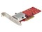 M.2 PCIe SSDアダプタカード/2スロット/PCI Express x8/デュアルNVMeまたはAHCI M.2 SSD-PCI Express 3.0変換アダプタ/M.2 NGFF PCIe(M-Key)/2242、2260、2280/JBOD/ 商品画像1：123market