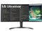 LGモニターディスプレイ高解像度ウルトラワイドモニター35インチ曲面型大画面35WN75C-B 商品画像1：GBFT Online