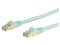 カテゴリー6a LANケーブル 5m アクア ツメ折れ防止RJ45コネクタ CAT6aイーサネットケーブル 6ASPAT5MAQ 商品画像1：123market