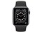 Apple Watch Series 6 GPS+Cellularモデル 40mm M06P3J/A [ブラックスポーツバンド] 商品画像2：グリーフラップ