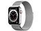 Apple Watch Series 6 GPS+Cellularモデル 44mm M09E3J/A [シルバーミラネーゼループ] 商品画像1：家電専門店
