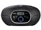 東芝【TOSHIBA】CDラジオ ブラック Bluetooth受信機能付き ワイドFM対応 TY-CW10-K【ベーシックモデル】 商品画像1：SAKURA MOMO
