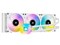 CORSAIR 一体型簡易水冷CPUクーラー 360mm iCUE H150i ELITE CAPELLIX White CW-9060051-WW [ホワイト] 商品画像1：T-PAL SHOP