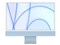 iMac 24インチ Retina 4.5Kディスプレイモデル MGPK3J/A [ブルー] 商品画像1：デジタルランド