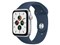 Apple Watch SE GPSモデル 44mm MKQ43J/A [アビスブルースポーツバンド] 商品画像1：アキバ倉庫