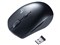 MA-WBTBL193BK (ブラック) 静音ワイヤレスブルーLEDコンボマウス 商品画像1：eONE