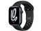 Apple Watch Nike Series 7 GPSモデル 45mm MKNC3J/A [アンスラサイト/ブラックNikeスポーツバンド] 商品画像1：EC－TOPショップ