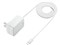 ACA-PD82W USB PD対応AC充電器 (USB Type-Cケーブル一体型・18W) 商品画像1：eONE