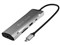 j5create JCD393 USB3.2 USB-C 9in1マルチアダプター スペースグレー 商品画像1：GBFT Online