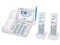 VE-GD78DW-W パナソニック デジタルコードレス電話機(子機2台付き) RU・RU・RU パールホワイト 商品画像1：セイカオンラインショップ