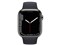 Apple Watch Series 7 GPS+Cellularモデル 45mm MNAX3J/A [グラファイトステンレススチールケース/ミッドナイトスポーツバンド] 商品画像2：EC－TOPショップ
