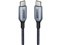 765 高耐久ナイロン USB-C & USB-C 140W A88650A1 [0.9m グレー] 商品画像1：サンバイカル