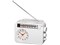 アイワ【aiwa】アナログ時計付きホームラジオ ホワイト FR-AA50W★【家庭用電源と乾電池に対応】 商品画像3：家電のSAKURAchacha