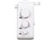 アイワ【aiwa】アナログ時計付きホームラジオ ホワイト FR-AA50W★【家庭用電源と乾電池に対応】 商品画像4：家電のSAKURAchacha