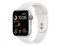 MNQ23J/A [シルバー/ホワイトスポーツバンド] Apple Watch SE 第2世代 GPS+Cellularモデル 44mm Apple【延長保証対象外商品】 商品画像1：@Next